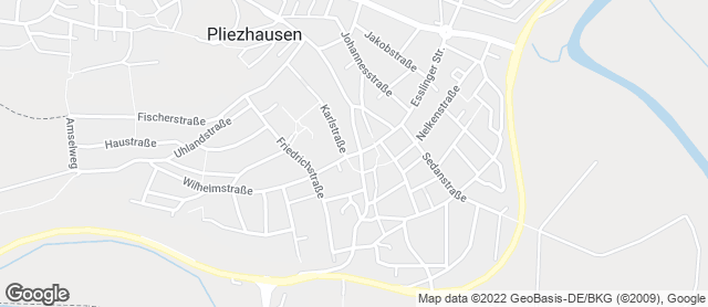 Karte mit Standort von Café Bäcker Mayer Pliezhausen