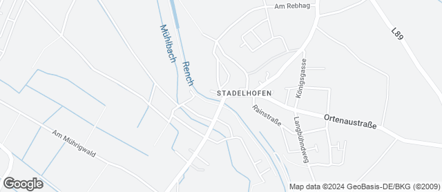 Karte mit Standort von Landbäckerei Zimmerer OHG