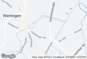 Karte mit Standort von Backstube Wünsche GmbH