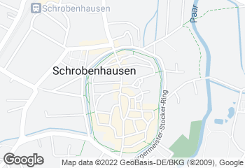 Karte mit Standort von Backhaus Hackner GmbH