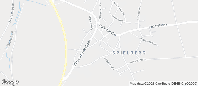 Karte mit Standort von Bäckerei Köhler