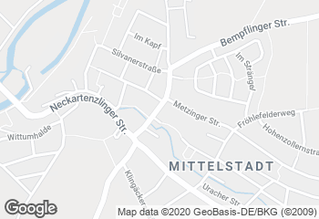 Karte mit Standort von Bäckerei Bayer GmbH