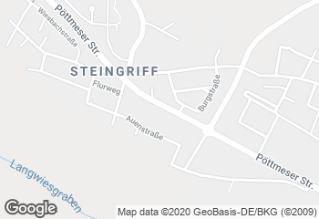 Karte mit Standort von Bäckerei & Konditorei Seitz oHG, Inh. Georg und Joachim Seitz