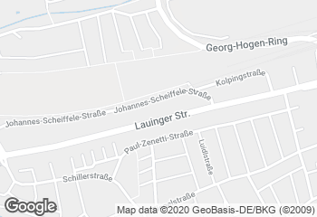 Karte mit Standort von Ihle Kaufland Dillingen