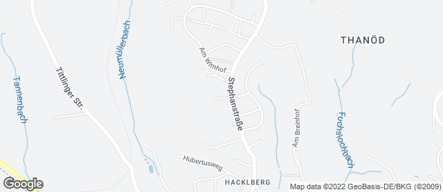 Karte mit Standort von Bäckerei Landbäckerei Edlfurtner
