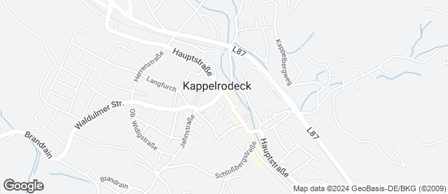 Karte mit Standort von Bäckerei Schneider