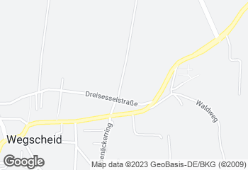 Karte mit Standort von Bäckerei Pilger (Wegscheid)
