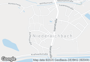Karte mit Standort von Bäckerei Weinzierl GmbH