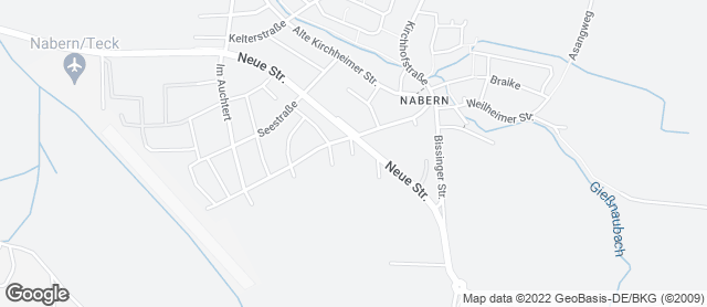 Karte mit Standort von Backstube Goll Gmbh Kirchheim-Nabern