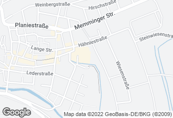 Karte mit Standort von Bäckerei Staib GmbH & Co. KG