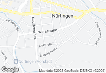Karte mit Standort von Bäckerei Krauss