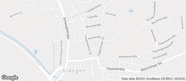 Karte mit Standort von Bäckerei Ave