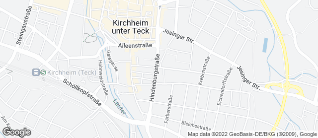 Karte mit Standort von Backstube Goll Gmbh Kirchheim Armbruststraße