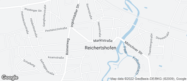 Karte mit Standort von Backhaus Hackner GmbH