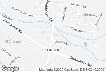 Karte mit Standort von Backstube Goll Gmbh Kirchheim-Ötlingen
