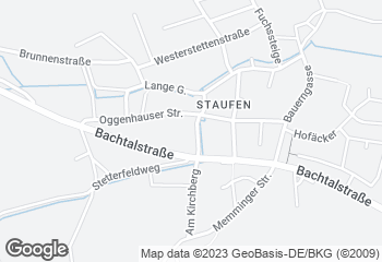 Karte mit Standort von Bäckerei Römer