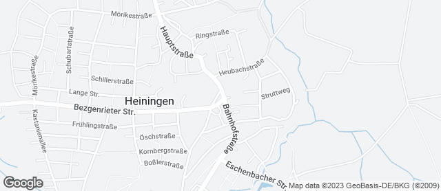 Karte mit Standort von Bäckerei Herb