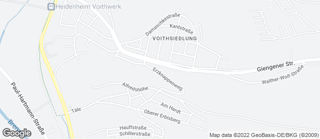 Karte mit Standort von Bäckerei Bosch GmbH