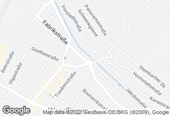 Karte mit Standort von Bäckerei Dr. Wendlinger