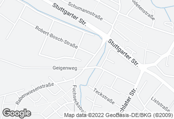 Karte mit Standort von Mayers Bäckerei-Konditorei GmbH