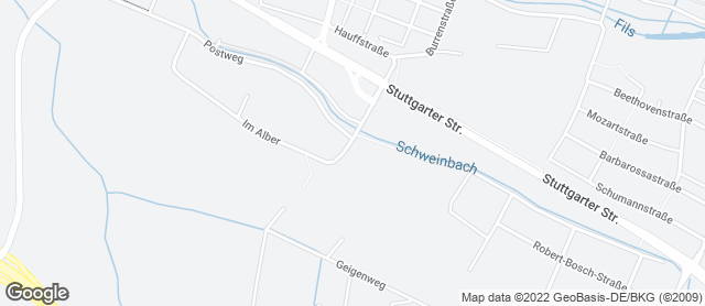 Karte mit Standort von MayerS Bäckerei-Konditorei GmbH & Co. KG