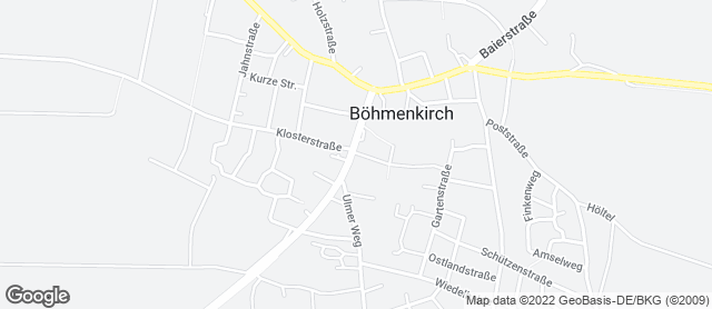 Karte mit Standort von Bäckerei Stegmaier