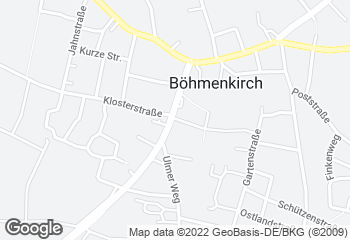 Karte mit Standort von Bäckerei Stegmaier