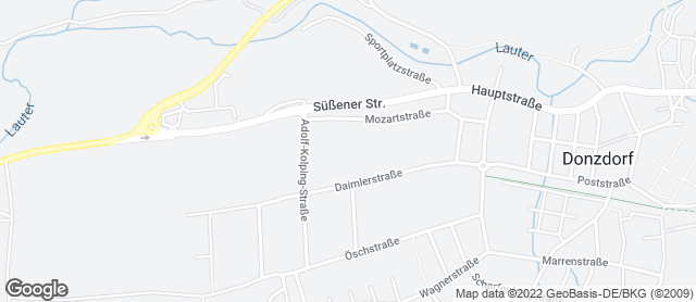 Karte mit Standort von Mayers Bäckerei-Konditorei GmbH      Rewe