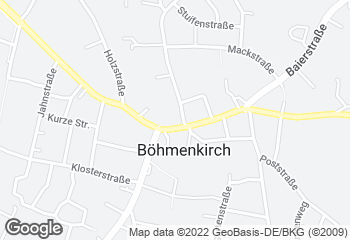 Karte mit Standort von Mayers Bäckerei-Konditorei GmbH