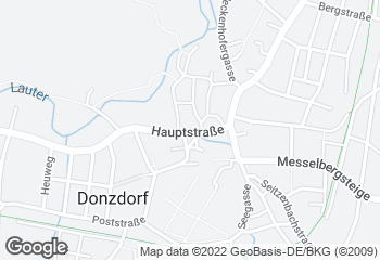 Karte mit Standort von Meiserbäcker Kauderer GmbH