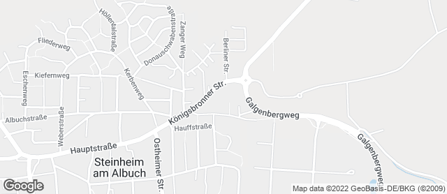 Karte mit Standort von Bäckerei Gnaier GmbH