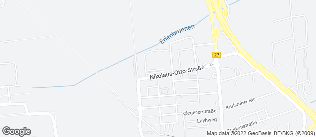 Karte mit Standort von Bäckerei Treiber, OBI