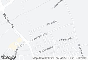 Karte mit Standort von Stadtbäckerei Schultheiss Fil. Rechbergstraße