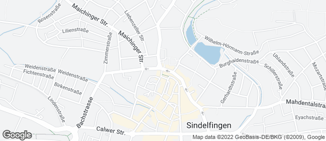 Karte mit Standort von Bäckerei Frech