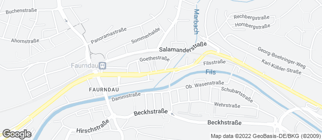 Karte mit Standort von MayerS Bäckerei-Konditorei GmbH & Co. KG