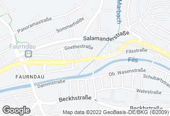 Karte mit Standort von MayerS Bäckerei-Konditorei GmbH & Co. KG