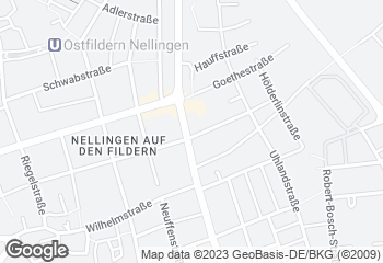 Karte mit Standort von Bäckerei Bluthardt