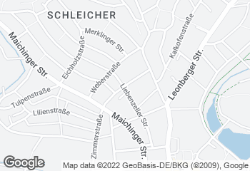 Karte mit Standort von Pascals Cafe - Sindelfingen