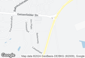 Karte mit Standort von Backstube Wünsche GmbH