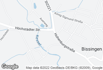 Karte mit Standort von Bäckerei Stegmüller