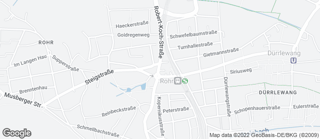 Karte mit Standort von Bäckerei Bausch