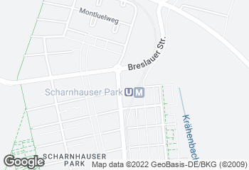 Karte mit Standort von Stadtbäckerei Schultheiss Fil. Scharnhauser Park (Markthalle)