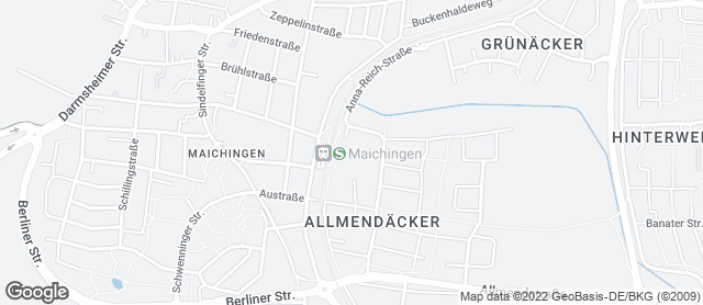 Karte mit Standort von Bäckerei Frech