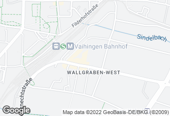 Karte mit Standort von Bäckerei Treiber, Vaihingen Industrie
