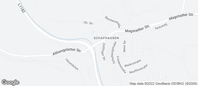 Karte mit Standort von Bäckerei Nagel