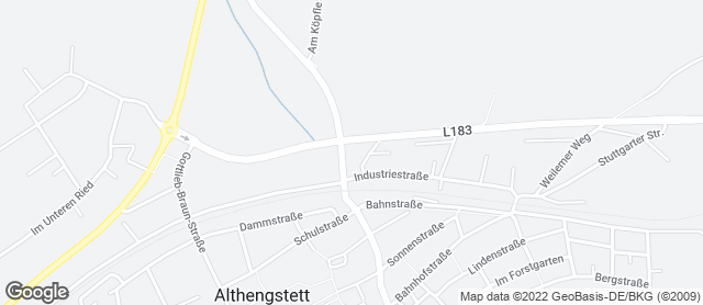 Karte mit Standort von Bäckerei Nagel