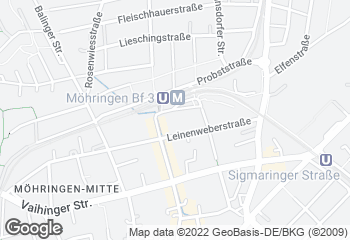 Karte mit Standort von Das Backparadies - Café am Bahnhof
