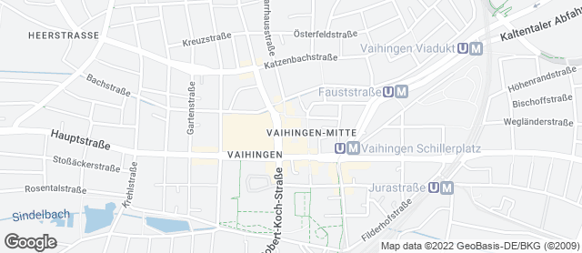 Karte mit Standort von Bäckerei Frech