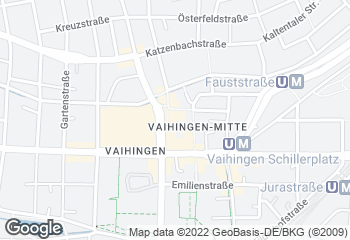 Karte mit Standort von Bäckerei Frech