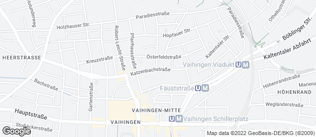 Karte mit Standort von Bäckerei Frech
